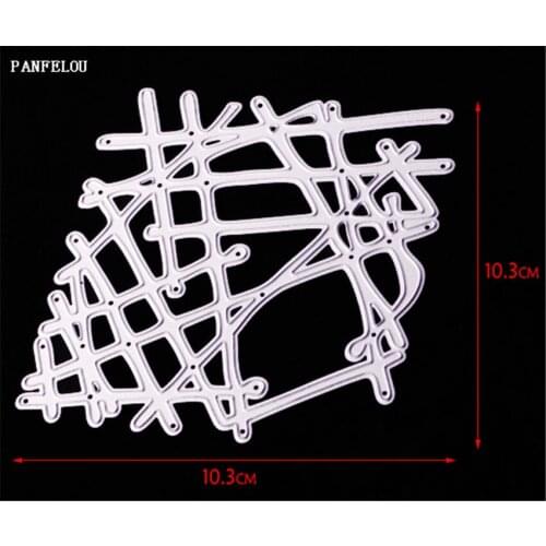 PANFELOU Easter Line shelf Scrapbooking DIY album cards paper die metal craft stencils punch cuts dies cutting