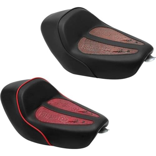 Motorcycle Front Driver Rider Solo Seat Fit For Harley Sportster XL 883 1200 2010-2020 2019