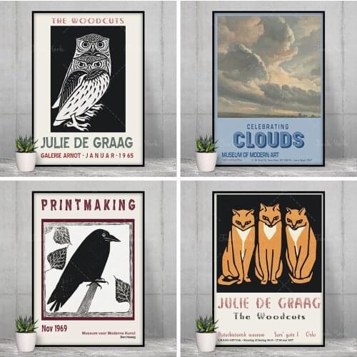 PRINTMAKING EXHIBITION POSTER 1969,Vintage wall art,Wall Art Decor,Artist Exhibition Poster,Gallery Poster,Fine art poster