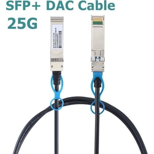 QSFP+ 25G DAC Cable QSFP+ Copper High Speed Cable Server Data Cable Compatible With HP H3C Cisco Huawei