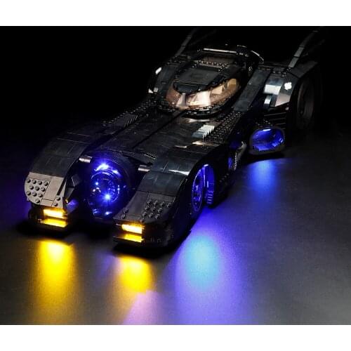 Remote Control LED Light Kit For 76139 1989 Batmobile Toys Building Blocks Lighting Set (Only LED Light, No Block Kit)