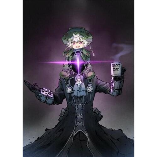 Made in Abyss Anime Manga Art print Silk poster Home Wall Decor