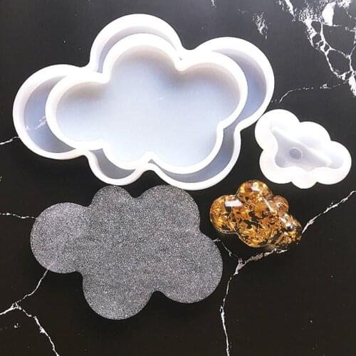 Cloud set table silicone mold DIY epoxy mold jewellery ornament mold Decoration ornament tool