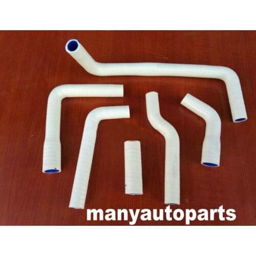 Silicone radiator hose for gas gas MX/SM/EC 200 250 300 2007-2015 WHITE 08 09 10 11 12 13 14 15