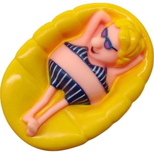 Floating Pool Thermometer Swimming Pool Portrait Cartoon Cartoon Water Temperature Thermometers With String For Spas Hot Tubs