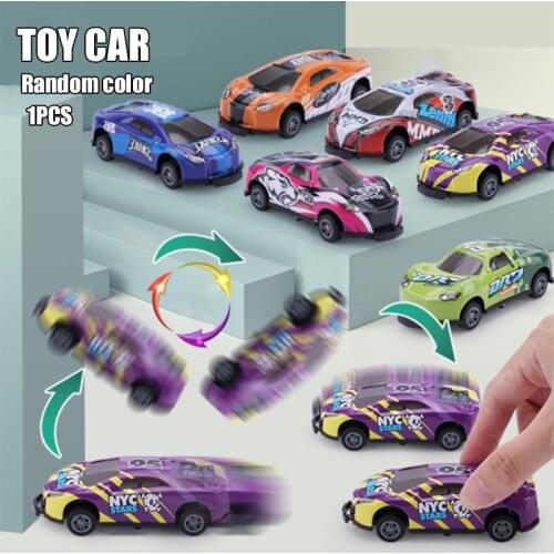 Stunt Toy Car Mini Cartoon Pull Back Car Toys Racing Mini Cars Educational Toys Cartoon Model Car Toys for Toddlers