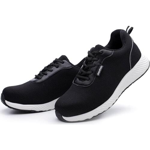 Steel Toe Safety Shoes Labor Protection Shoes for Men Women Work Sneakers Breathable Lightweight Industrial & Construction Shoe