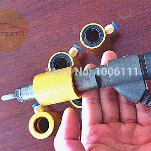 Diesel Oil Return Clamp Fixture Tool For Common Rail Injector VOLVO 0445120067, Common Rail Injector Clamp Tool
