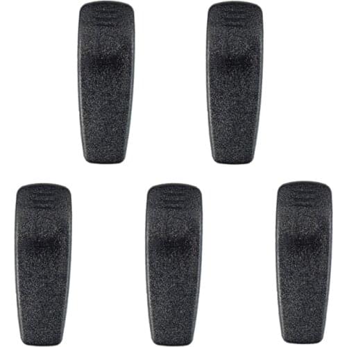 5 pcs Belt Sturdy Clip Walkie Talkie Accessories For MOTOROLA GP3688/CP040/CP140 Handy CB Radio Communicator J6478A