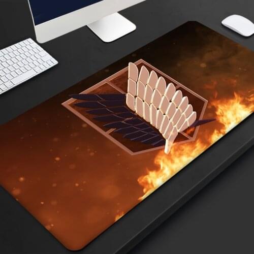 90x40cm Giants Anime Big Locking Mouse Pad Computer Mouse Pad XXL Game Pad Mouse Gamer Keyboard Manga Mouse Pad Pad Top Quality
