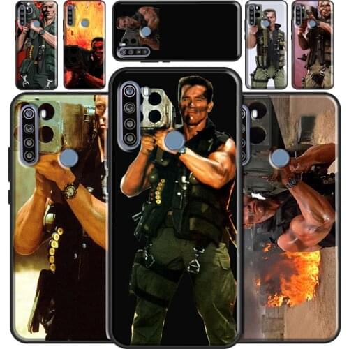 Schwarzenegger Rocket Launcher Case For Xiaomi Redmi Note 9 7 8 10 Pro 9S 10S 8T 9A 9C 9T 7A 8A K40 Back Cover Shell