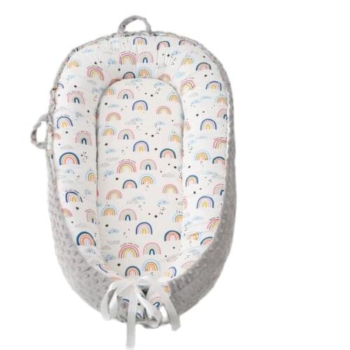 Baby Nest Bumper Sleeping Bed Portable Baby Crib Infant Cradle Cot Newborn Nursery Bassinet Travel Folding Travel Bed in Bed