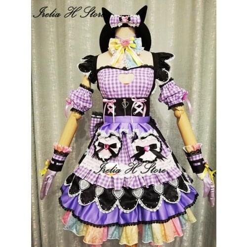 Irelia H Store Riamu Yumemi Cosplay Costume Gorgeous dress female custom made/size