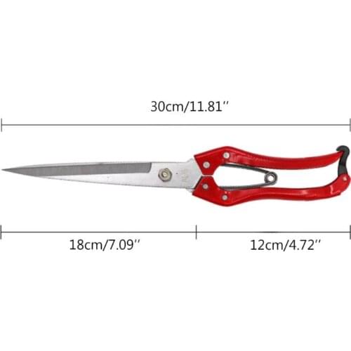 K5DC Farm Sheep Clippers Wool Cutter Shears for Goat Scissors Gardening Shearing Tools Spring Scissors Pet Cut Hair Supplies