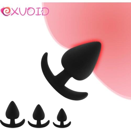 EXVOID Prostate Massager Anal Beads Back Court Sex Shop Anal Plug Adult Products Butt Plugs Silicone Sex Toys for Women Men