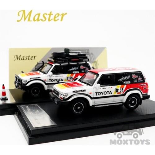 Master 1:64 Land Cruiser LC80 Mexico Baja 1000 Rally #8155 Diecast Model Car