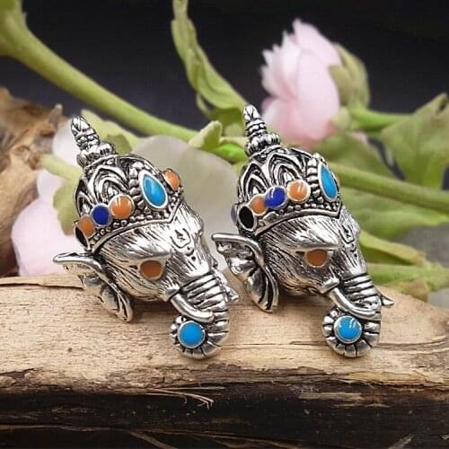 Fashion Pendant Buddhist Thailand Pikanet Ganesha Amulet Hindu Elephant Jewelry Prayer