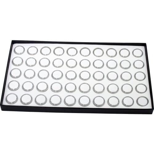 GemTrue Fashionable Clear Acrylic Diamond Gem Display Box Jewelry Gemstone Storage Case