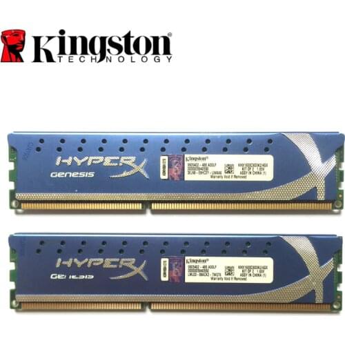 Kingston HyperX PC Memory RAM Memoria Module Computer Desktop 4GB (2pcsX2GB) 4G DDR3 PC3 1600MHZ 2G 4G 1600 MHZ