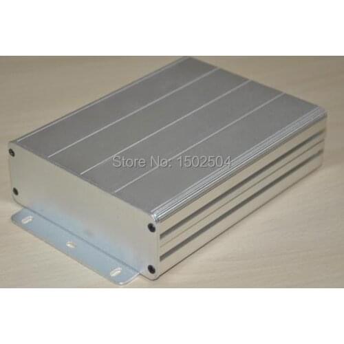 Brand New Aluminum enclosure Instrument shell electric project box DIY 122X44X160mm silver