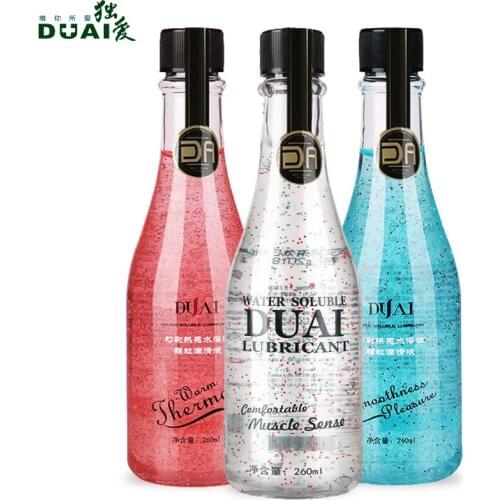 Solo magic color particle lubricants pleasure heat-per-run water-soluble solution 260ml large-capacity adult sex toys adult toy