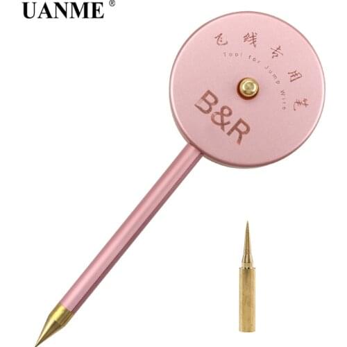 UANME Insulation Jump Wire for iPhone fingerprinter Senso Box PCB Welding PCB Link Wire Copper Soldering Wire 0.01mm