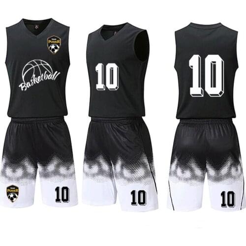 Top Quality Kids Child Youth Basketball Jerseys Uniforms College Mens Basketball Shirts Shorts Set Sports Clothes Customized