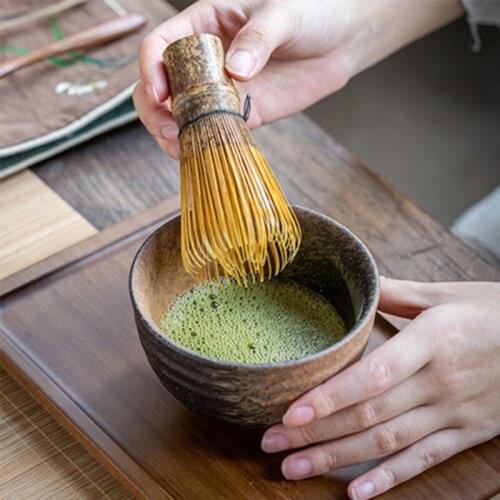 Japanese Matcha Ceremony Set Ceramic Matcha Sets Natural Bamboo Matcha Whisk Ceremic Matcha Bowl Whisk Holder Japanese Tea Sets