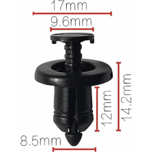 20pcs Clips Splash Shields Fender Repair Components Screws for Renault Dacia 01515-00QAB 7703072360