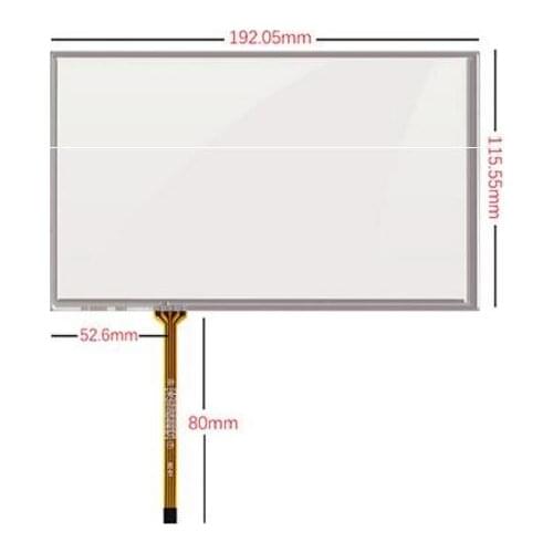 8 inch screen screen touch screen HSD080IDW1 AT080TN64 LCD ST-08006 Jiayi Tian 192.05*115.55