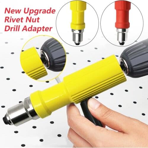Electric Drill Rivet Gun Adapter 2.2mm-3.2mm Different Guide Nozzle Are Used To Pull Various Specifications Of Rivet Nut