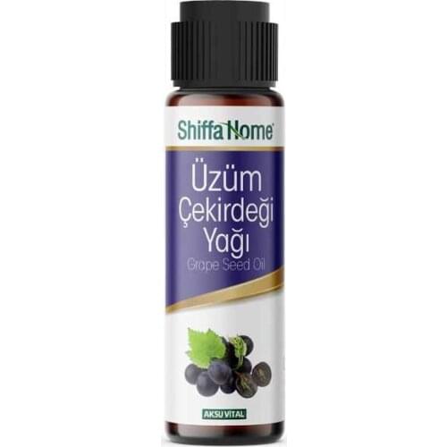 Aksu Vital Shiffa Home Grape Seed Oil 50 ml Calcium Mineral Vitamin Fruit Natural Effective Skin Hair Healthy Acne Nutritious