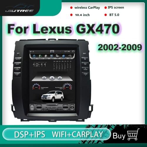 2 din Android Car radio for Land Cruiser Prado 120/for Lexus GX470 2002-2009 GPS Navigation multimedia player stereo head unit