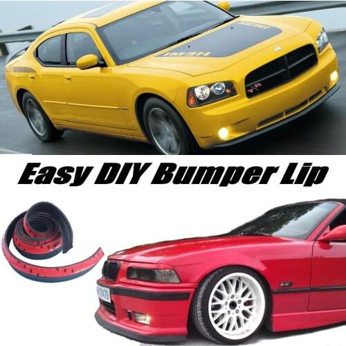 Bumper Lip Deflector Lips For Dodge Daytona Front Spoiler Skirt For Car Tuning View / Body Kit / Strip