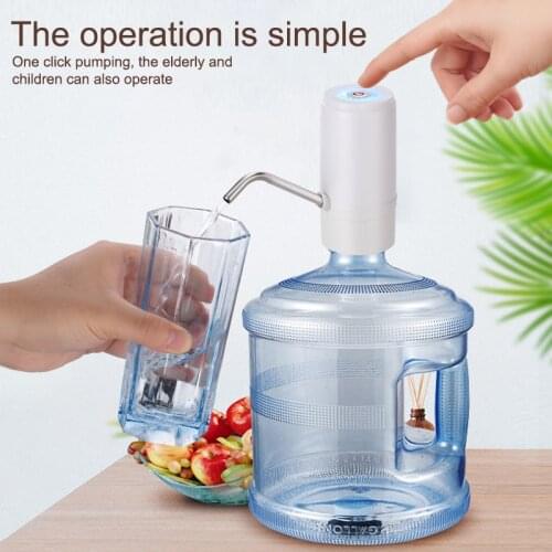 Wireless Electric Portable Water Automatic Dispenser 5 Gallon Drinking Bottle Switch Smart Water Pump