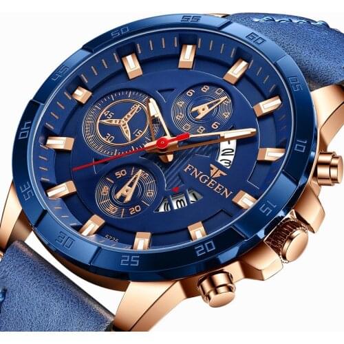 Top Brand Luxury Quartz Watches for Men Fashion Business Waterproof Watch Stainless Steel Leather Belt Wristwatches Auto Date