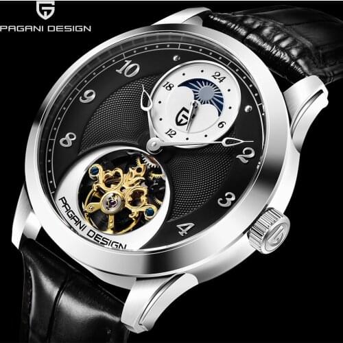 Pagani Design 2021 Fashion Casual Mens Mechanical Watch Luxury Sports Watch Men Stainless Steel Automatic Waterproof Men Watch