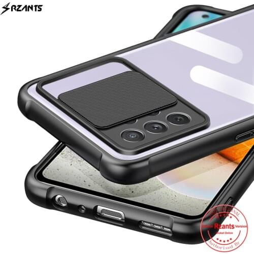 Rzants For Samsung Galaxy A72 A52 Galaxy A32 4G Case [Lens Protection] Camera Protections Hybrid Slim Transparent Cover Casing