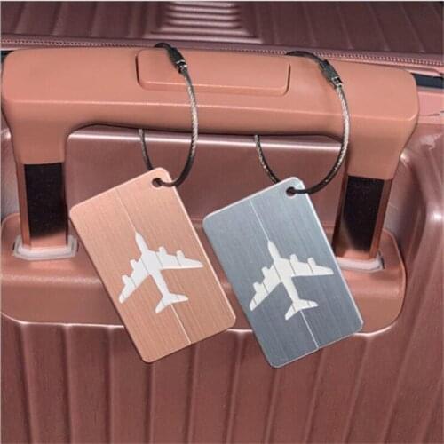 Travel Luggage Tags Suitcase Bag Labels Travel ID Bag Tag Airlines Baggage Labels Luggage registration card