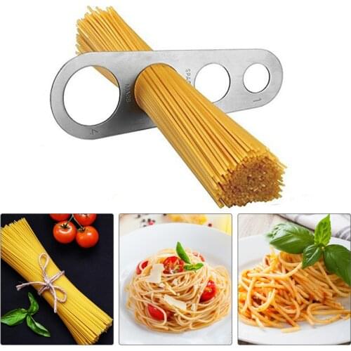 VOGVIGO Stainless Steel Spaghetti Measurer Pasta Noodle Measure Easy Use Noodle Measurer Kitchen Accessories