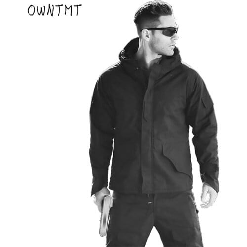 Camouflage Fleece Mens Jacket Hoody Winter Warm Windbreaker Tactical Jacket Outdoor Men Waterproof Clothes Hooded Male Coat