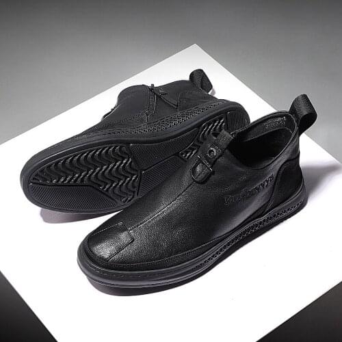 Loafers flat sports casuales de zapatos Mens sale men para sneaker sapatos leather fashion sneakers leisure Sneaker 2020 man