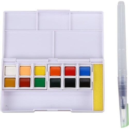 Solid Watercolor Paints Set Colored Pencils For Drawing Paint Watercolors Art Supplies