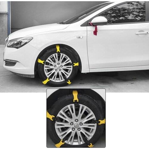 New Car Snow Chains Must Be Thickened and Widened 10 Loaded Universal Car Tendon Snow Chains