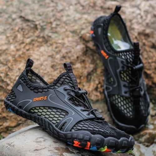 Upstream Shoes Men Women Barefoot Diving Swimming Water Aqua Shoes Outdoor Hiking Beach Wading Shoes Seaside Sneakers Aquashoes