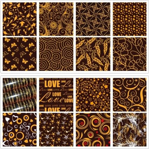 Chocolate Transfer Sheet 10 printed different design mix molds Decoration Edible plastic Paper Popular cake cookie baking DIY