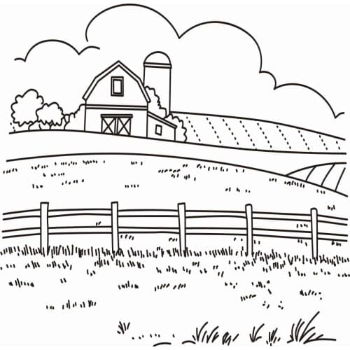 Path background transparent Clear Silicone Stamp/Seal for DIY scrapbooking/photo album Decorative clear stamp sheets B0629