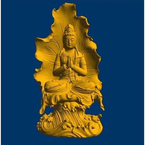 Relief model for cnc in STL file format In the Goddess Of Mercy_8