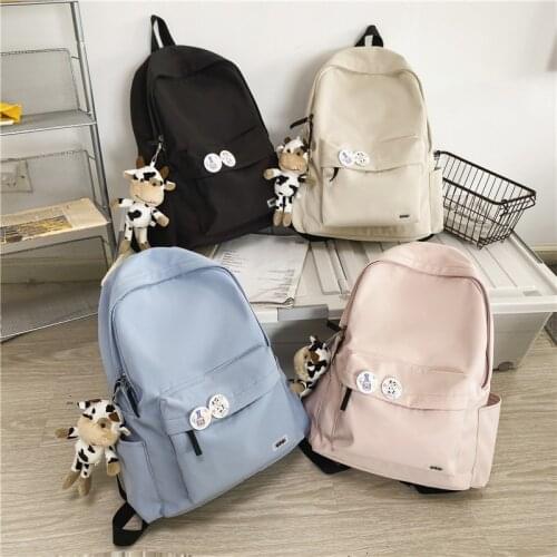 Fashion Mens Backpack Nylon Waterproof Women Backpacks School Bags For Teenager Girls Boys School Backpack