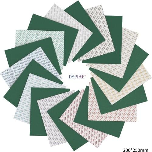 DSPIAE Self Adhesive abrasive film 200*250 (durable type)